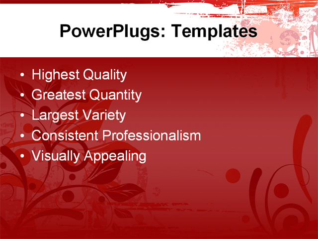 PPT Template - abstract, art, background - Text Slide