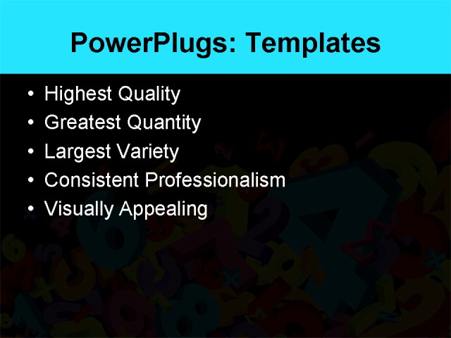 PPT Template - education, children, art - Text Slide