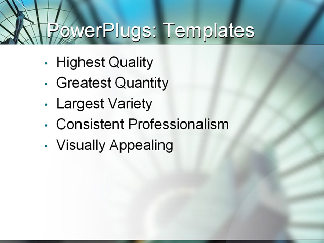 PPT Template - dome, glass, building - Text Slide