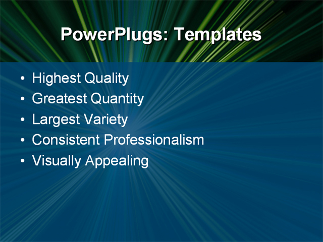 PPT Template - colorful, background, laser light - Text Slide