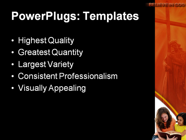 PPT Template - bible study, background, bible - Text Slide