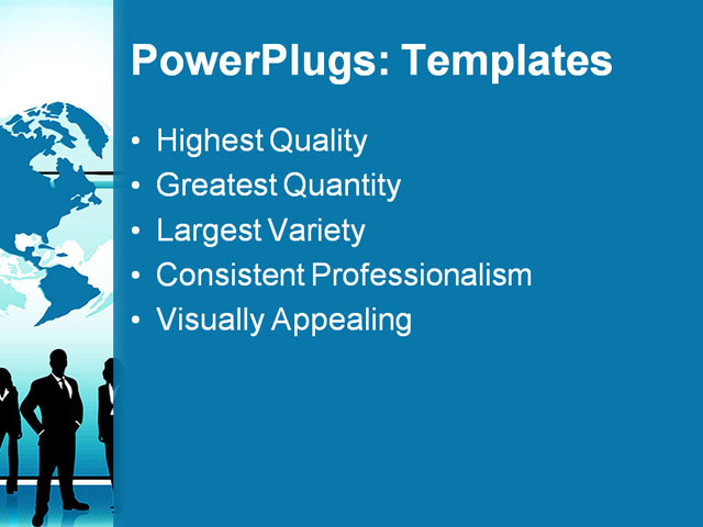 PPT Template - business concept, design, abstract - Text Slide