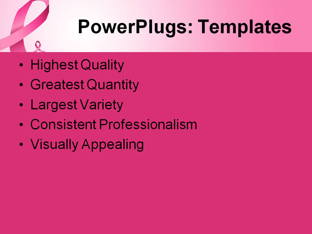 The Gallery For Gt Breast Cancer Awareness Powerpoint Background Powerpoint Presentation On Breast Cancer Awareness