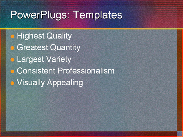 PPT Template - services, business, marketing - Text Slide