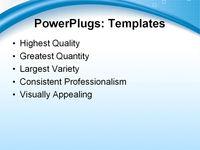 PPT Template - �business, background, abstract - Text Slide