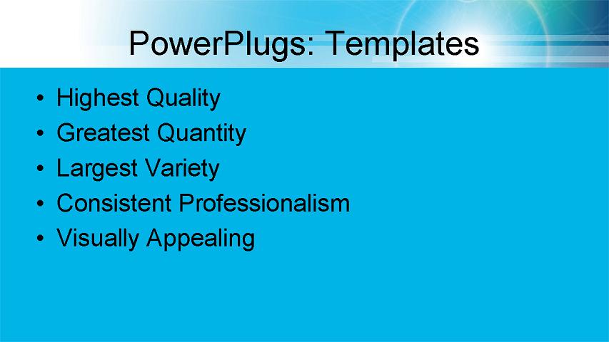 PPT Template - business, abstract, art - Text Slide