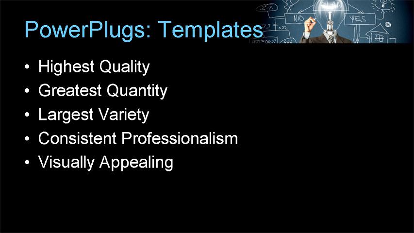 PPT Template - business, education, marketing - Text Slide