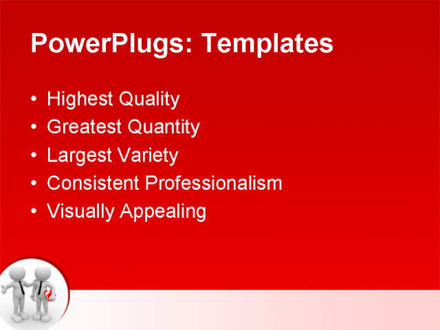 PPT Template - business, people, communication - Text Slide