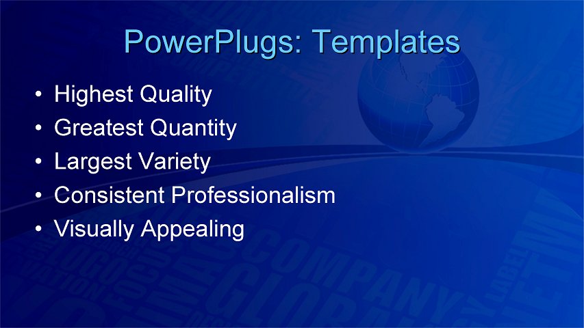 PPT Template - business, people, communication - Text Slide