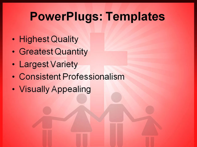 PPT Template - children, christian, christianity - Text Slide