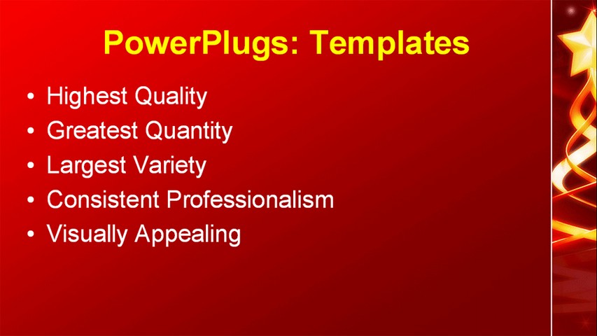 PPT Template - festival, event, leisure - Text Slide