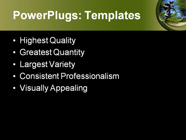 PPT Template - zoom air, california, mountain - Text Slide