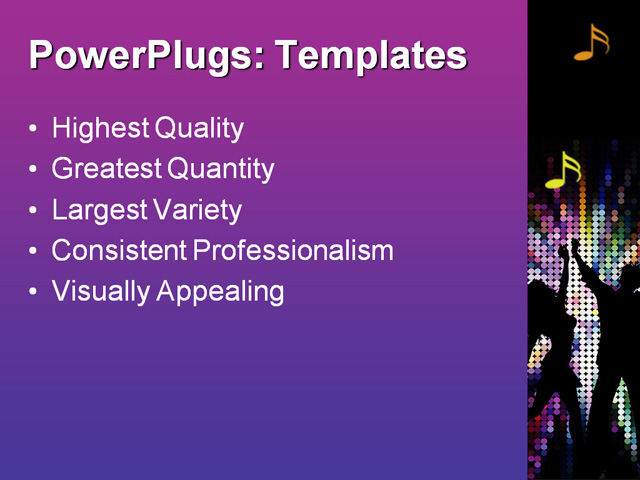 PPT Template - people dancing, background, boy - Text Slide