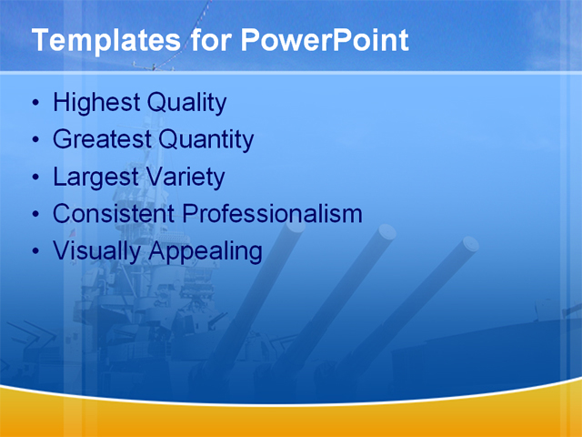 PPT Template - defense, security, strategy - Text Slide