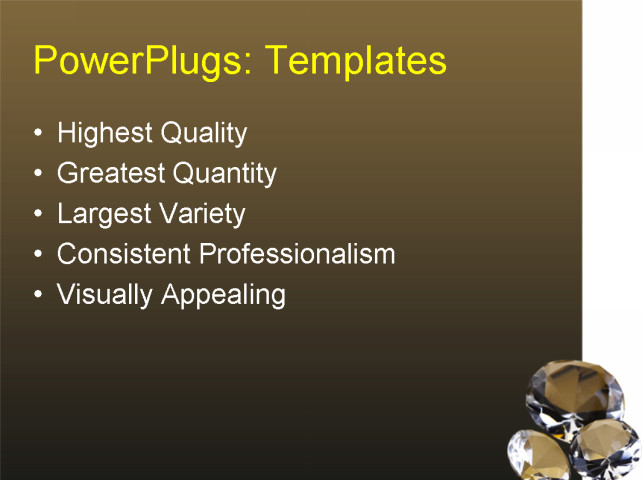 PPT Template - jewelry, wedding, abstract - Text Slide