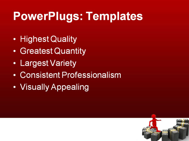 PPT Template - diagramme, financial, growth - Text Slide