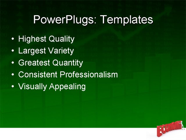 PPT Template - finance, business, sales - Text Slide