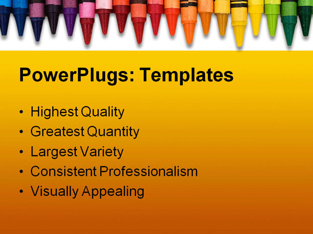 PPT Template - educational background, art, blank - Text Slide