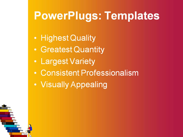 PPT Template - education, academic, academy - Text Slide