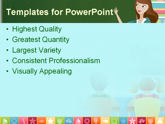 Best Powerpoint Template Teacher In Classroom Teaching Young Students In Preschool Or Powerpoint Templates For Teachers Free
