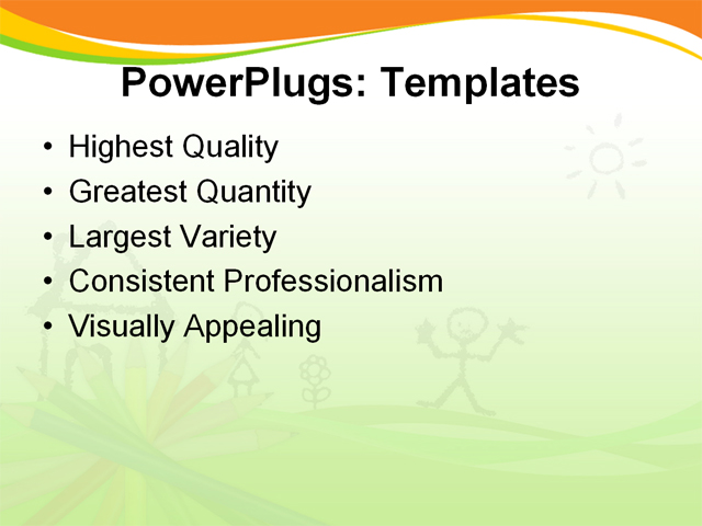 PPT Template - education, art, background - Text Slide