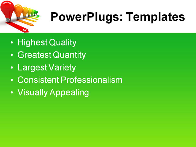 PPT Template - energy efficiency concept, appliance, background - Text Slide