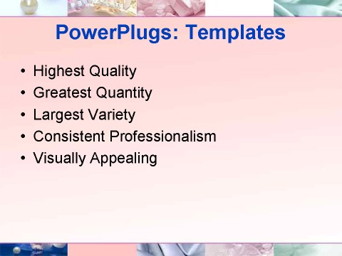 PPT Template - fashion, lifestyle, urban living - Text Slide