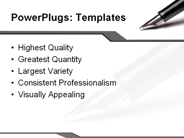 PPT Template - services, business, marketing - Text Slide