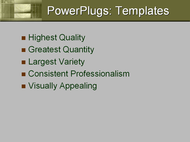 PPT Template - furniture, cabinet, drawer - Text Slide