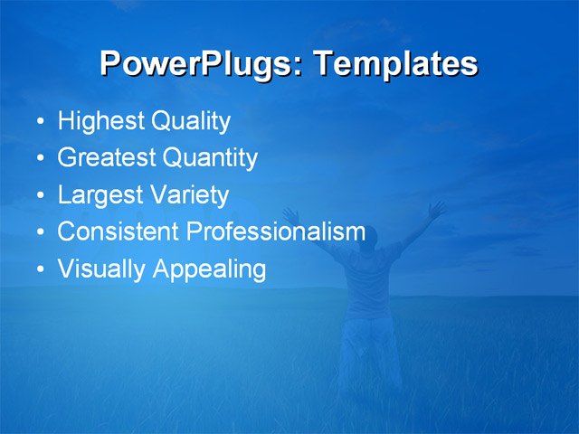 PPT Template - �business, future, environment - Text Slide