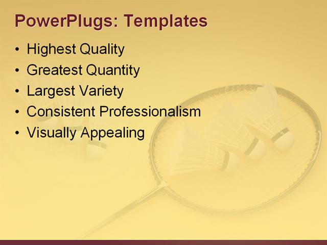 PPT Template - game, sports, yellow - Text Slide