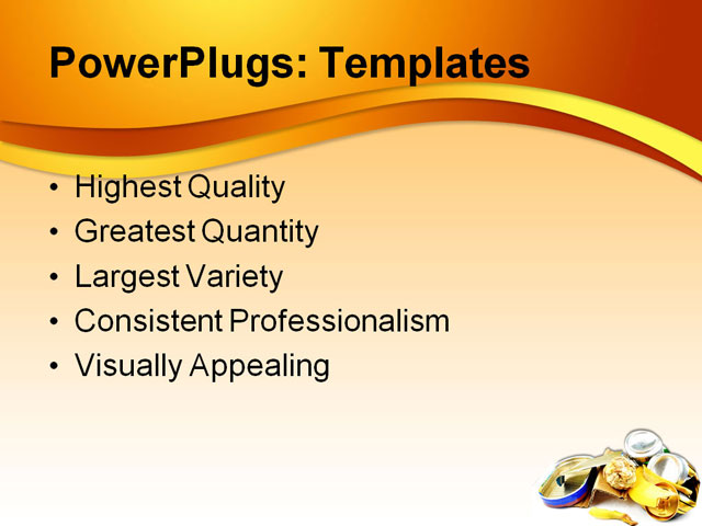 PPT Template - trash and garbage, aluminium, banana - Text Slide