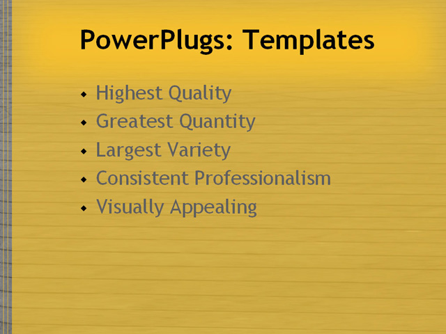 PPT Template - general, generic, lines - Text Slide