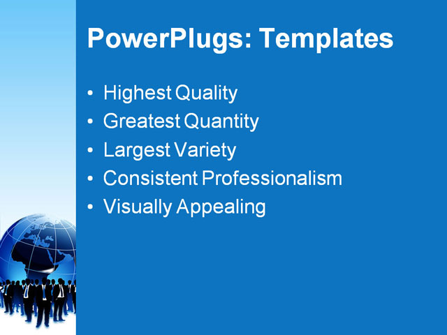 PPT Template - global business, adult, africa - Text Slide