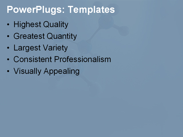 PPT Template - general, science, technology - Text Slide