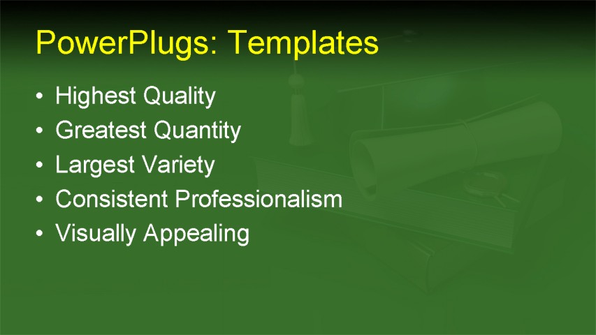 PPT Template - graduation background, academic, success - Text Slide