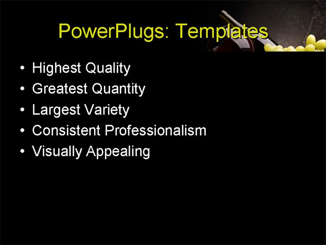 PPT Template - food, lifestyle, urban living - Text Slide