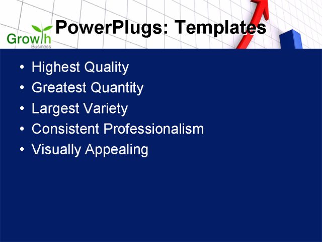 PPT Template - finance, business, sales - Text Slide