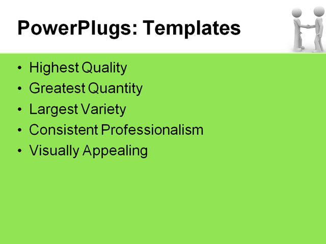 PPT Template - business, character, cute - Text Slide