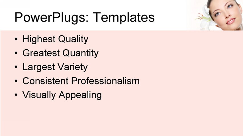 PPT Template - fashion, lifestyle, urban living - Text Slide