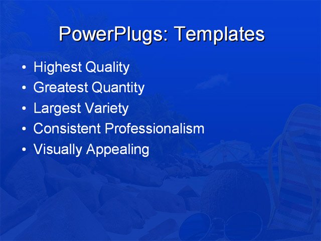 PPT Template - holidays, leisure, family - Text Slide