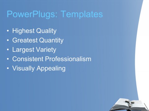 PPT Template - religion, history, education - Text Slide