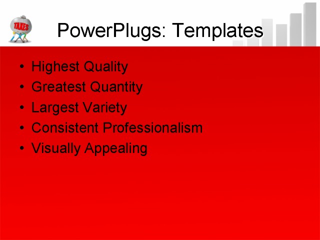 PPT Template - finance, people, business - Text Slide