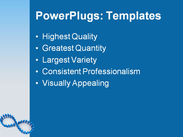 PPT Template - infinity sign loop formed by men, crowds collection, background - Text Slide