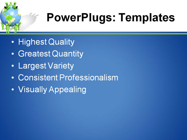 PPT Template - internet, arrow, clicks - Text Slide