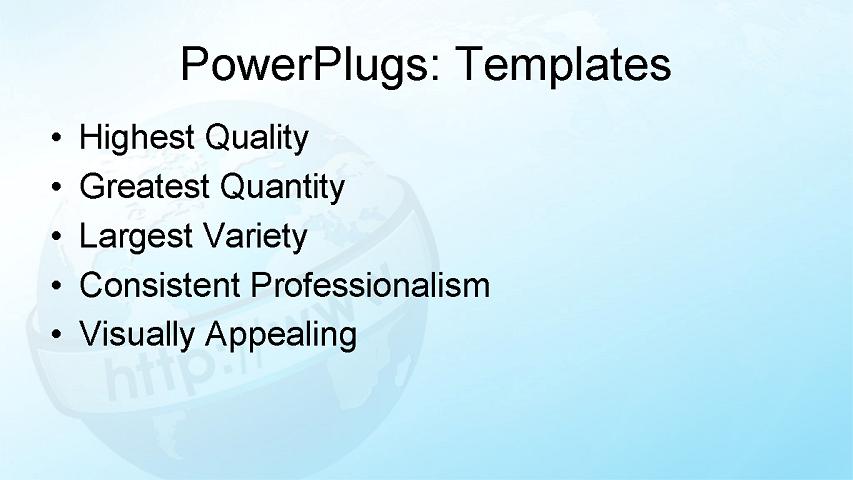 PPT Template - communication, computer, business - Text Slide