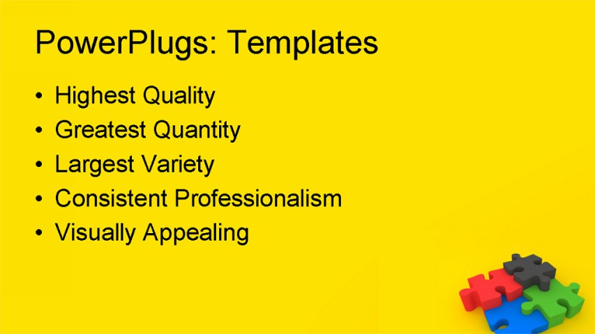 PPT Template - business, marketing, sales - Text Slide