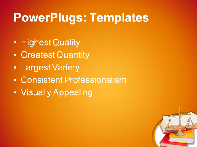 PPT Template - justice concept, antique, archive - Text Slide