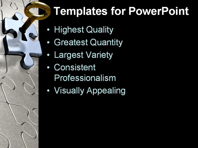 PPT Template - services, business, marketing - Text Slide