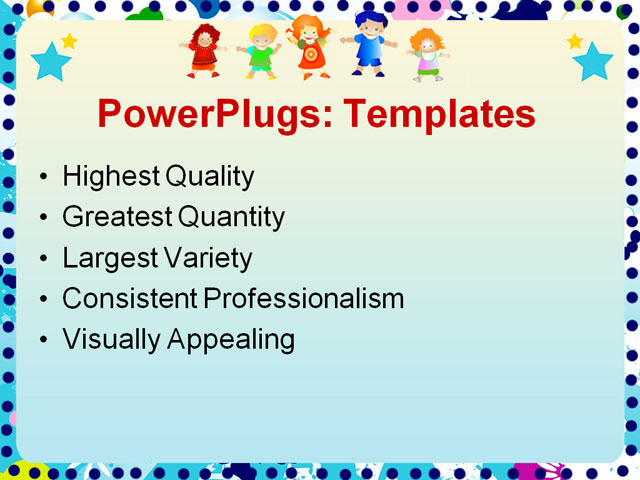 PPT Template - abstract, air, baby - Text Slide